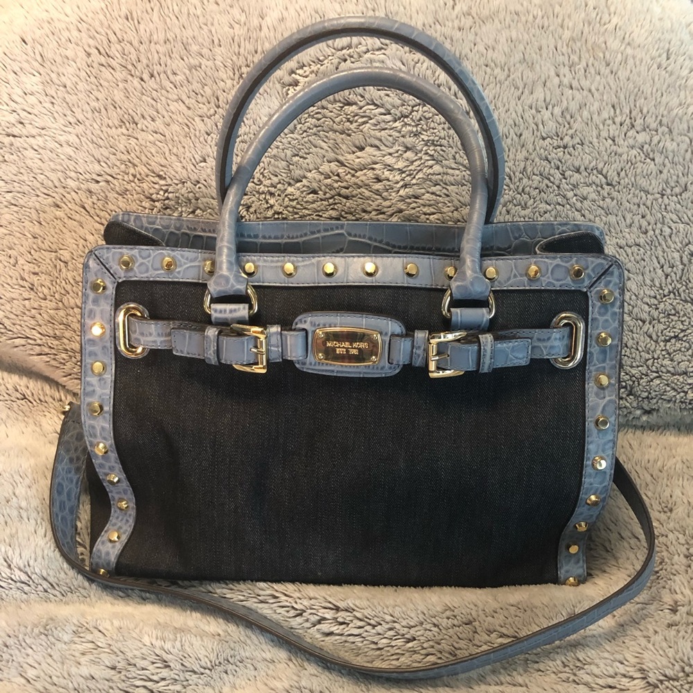 Michael Kors Denim Satchel